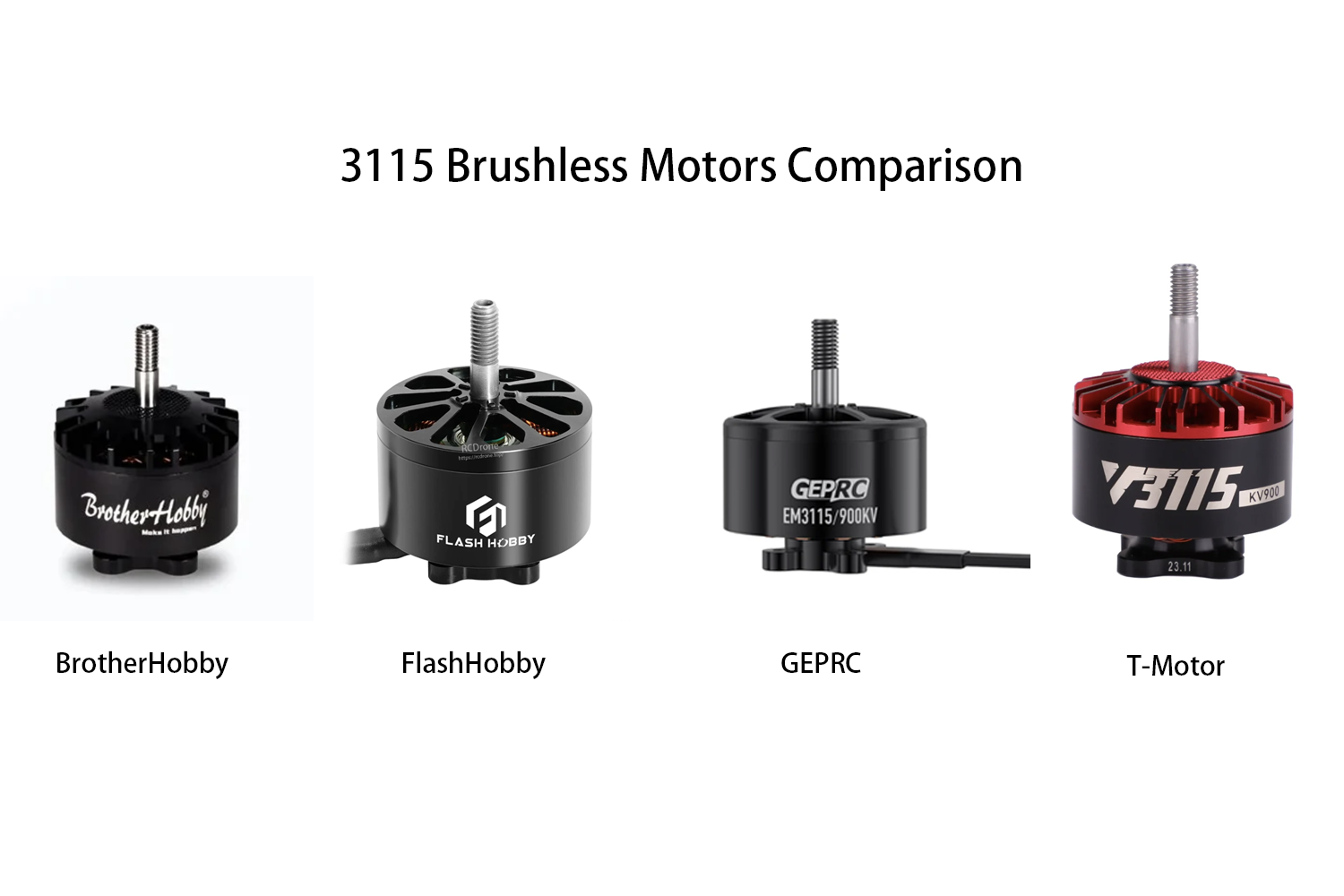 3115 FPV Motor Showdown: BrotherHobby T5 vs Flash Hobby A3115 vs