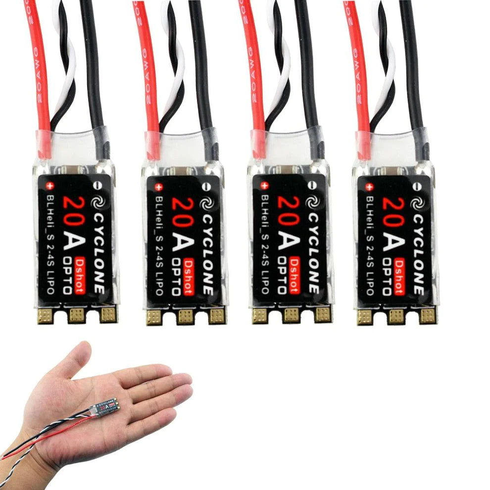 Drone RC 12A 20A ESC, Contrôleur de Vitesse électronique ESC, Rotation Programmable, Alarme, Réponse de L'accélérateur pour Quadrirotor RC (12A Drone RC 12A 20A ESC, Contrôleur de Vitesse électronique ESC, Rotation Programmable, Alarme, Réponse de L'accélérateur pour Quadrirotor RC (12A