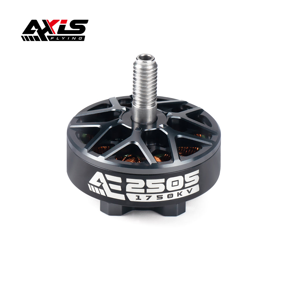 Axisflying AE2505 AE Series FPV Motor 1750KV/2050KV, 12N14P, 6S, Ø30.5×31mm, 5mm Shaft, 37.2g/37.5g