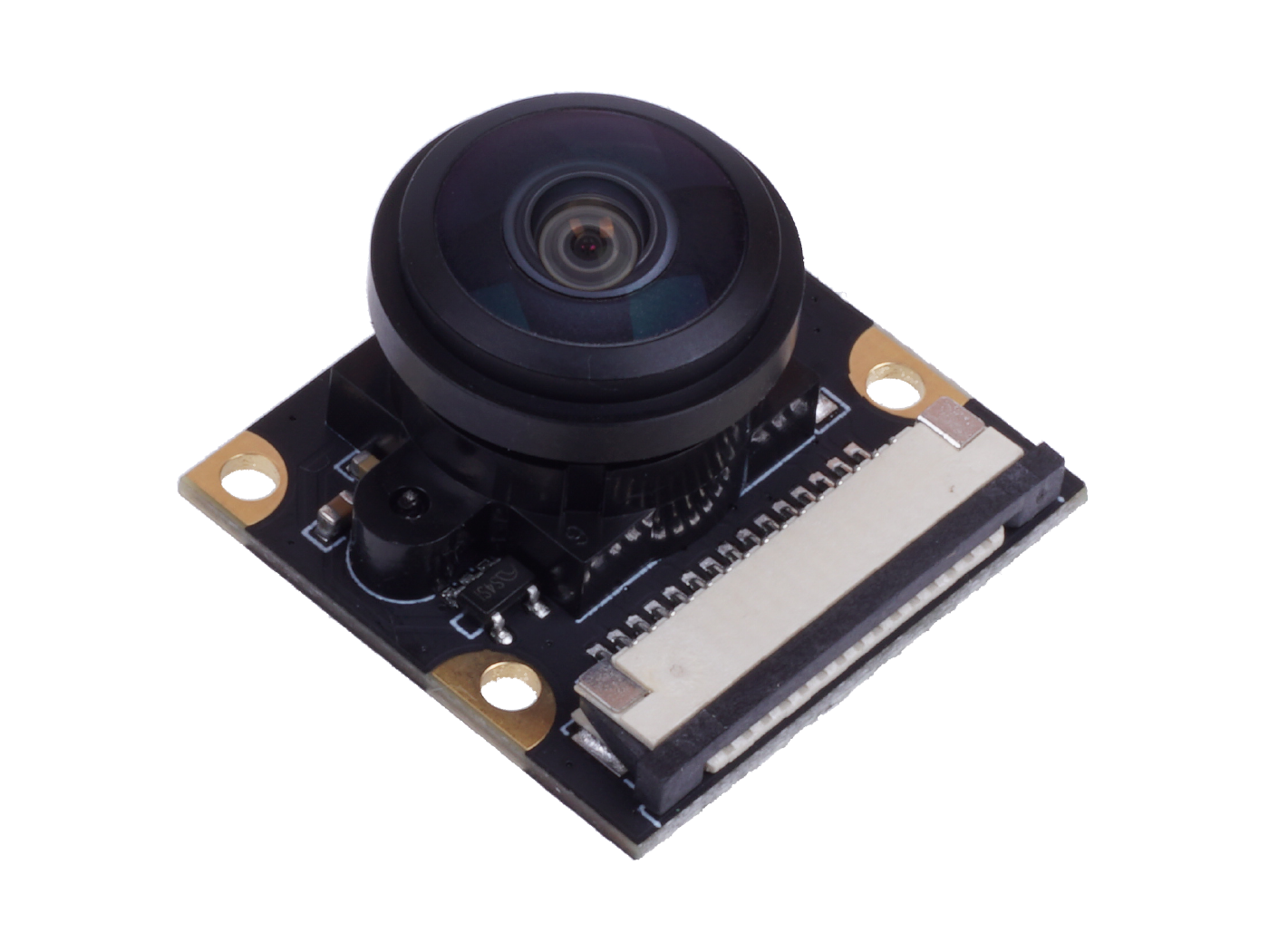 IMX219-77 8MP Camera Module, 77° FOV, Compatible with NVIDIA Jetson Nano/Xavier NX, 3280×2464, MIPI