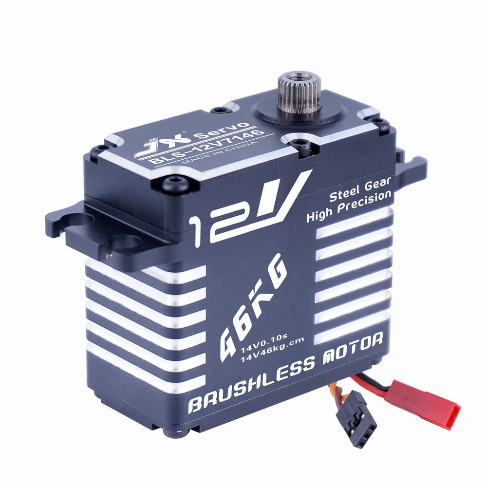 JX Servo BLS-12V7146 - 46KG 12V High Precision Steel Gear Full CNC