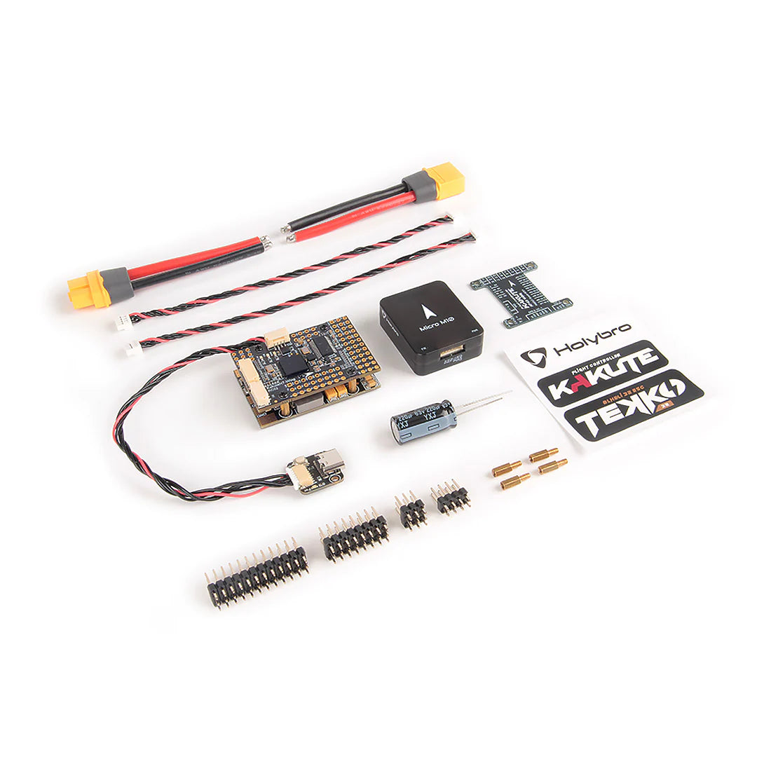 Holybro Kakute H743-Wing Autopilot Flight Controller - Layout Specifically For Fixed Wing & VTOL Applications With M9N M10 GPS Module