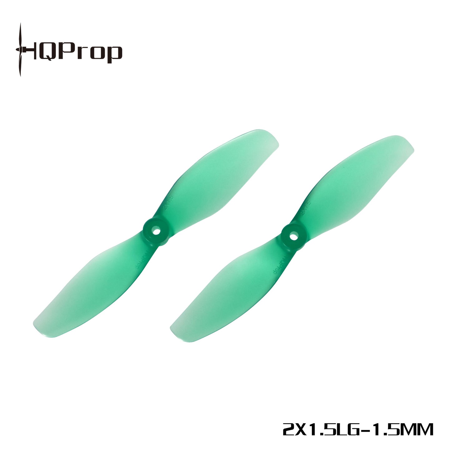 HQProp 2X1.5 (51MM) (2CW+2CCW)-Poly Carbonate-1.5MM Shaft
