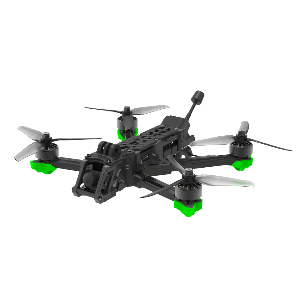 iFlight Nazgul Evoque F5 V2 - Analog 6S 5inch FPV Drone BNF F5X F5D（Squashed-X or DC）with BLITZ MINI F7 E55 1.6W stack for FPV