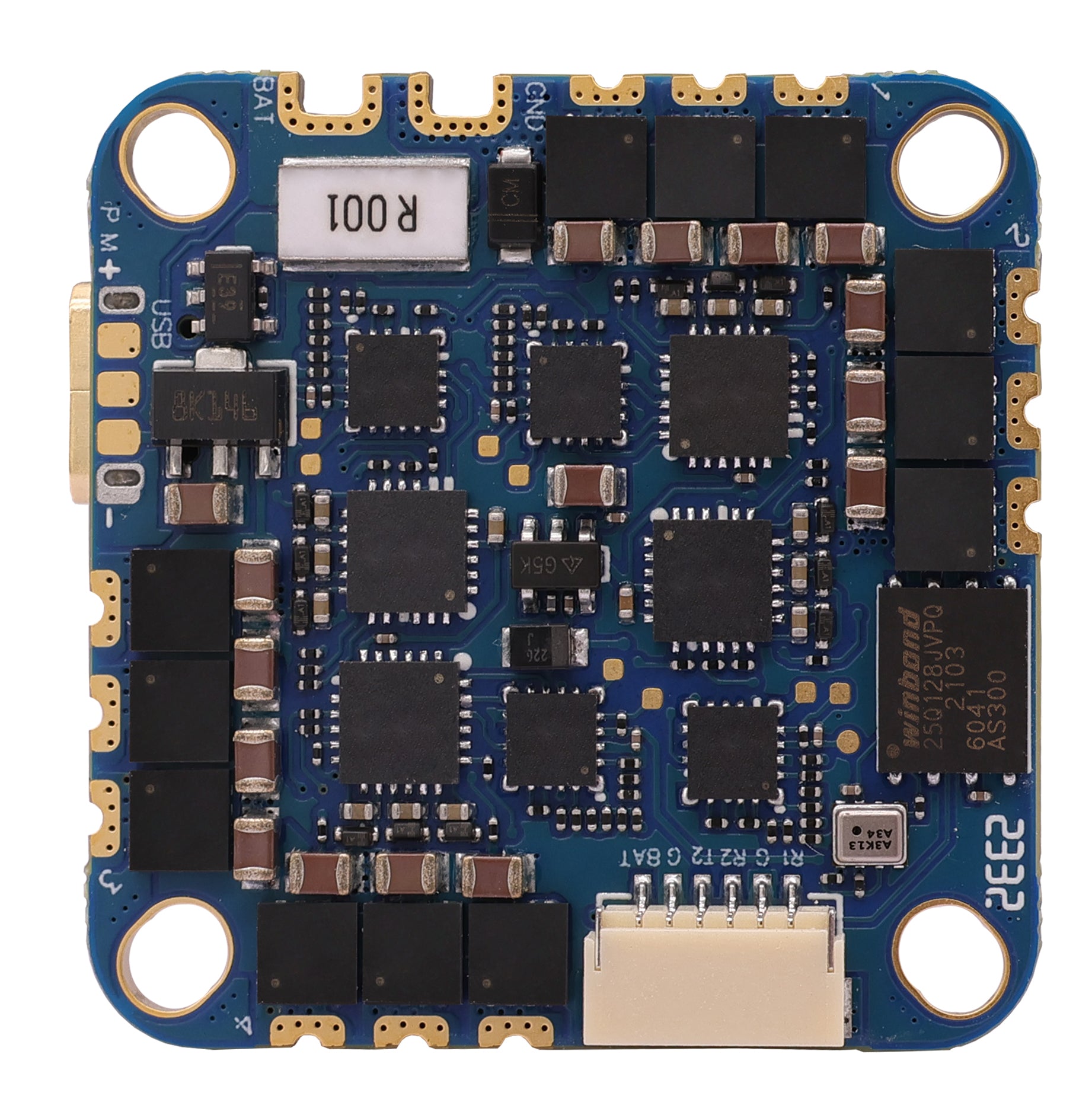 HAKRC F411 40A AIO 비행 컨트롤러 – 2–6S, STM32F411, BLHeli_S 40A ESC, 25.5mm –  RCDrone