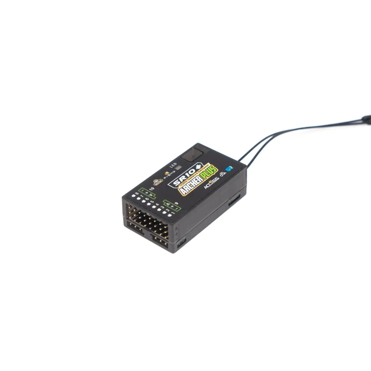 FrSky ARCHER PLUS SR10+ Receiver - 10 Channels PWM, SBUS, FBUS, or S.Port 2.4GHz ACCESS / ACCST D16