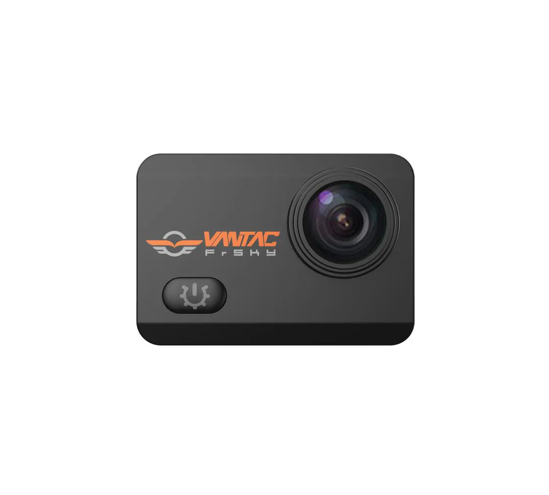 FrSky VANTAC Real 4K Action Camera - 4K@60fps 170° HD Wide-Angle IMX386 1050mAh 2.G WIFI 128G Storage