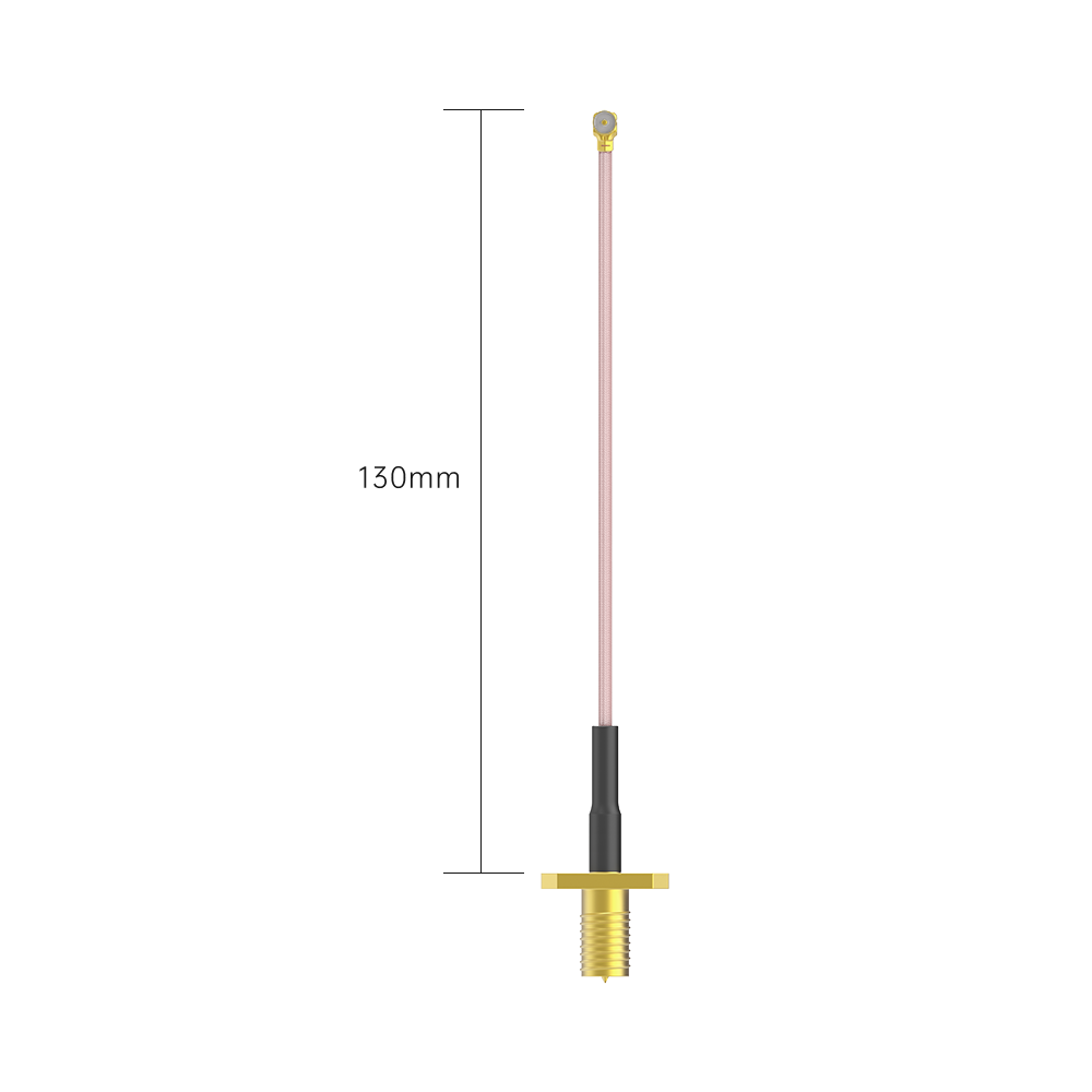 iPex/UFL till M2 RP-SMA F Adapterkabel