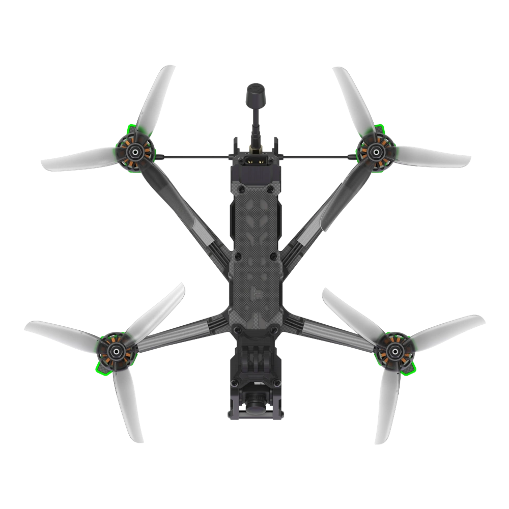 iFlight Nazgul Evoque F5 V2 - Analog 6S 5inch FPV Drone BNF F5X F5D（Squashed-X or DC）with BLITZ MINI F7 E55 1.6W stack for FPV