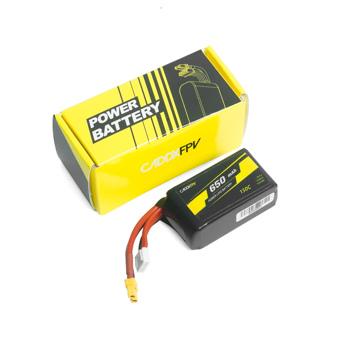 باتری لیپو FPV CADDXFPV 650mAh 4S 14.8V 150C