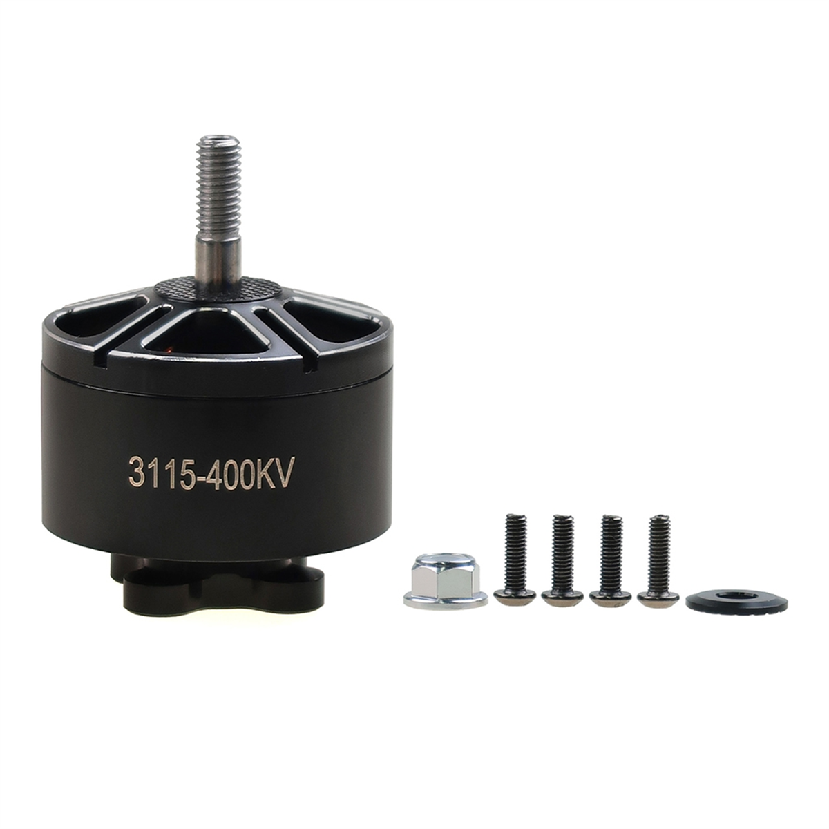 3115ブラシレスモーター（400KV / 900KV / 1200KV）、6S、M5シャフト