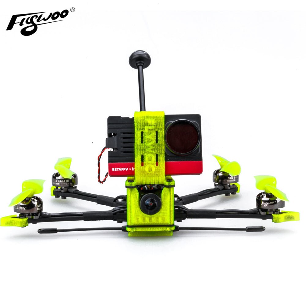 FLYWOO Explorer LR 4 V2.2 Analog Micro Long Range FPV Ultralight Quad Bnf (Caddx Ratel 2) GOKU GN405 Nano 1404 2750KV