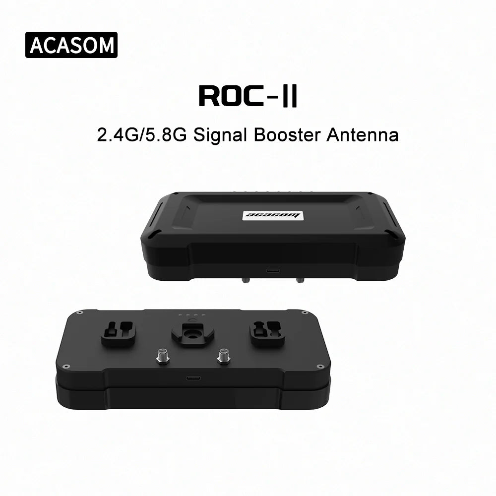 ACASOM ROC2 無人機 WIFI 5W 2.4G/5.8G 雙頻訊號增強器天線範圍擴展器