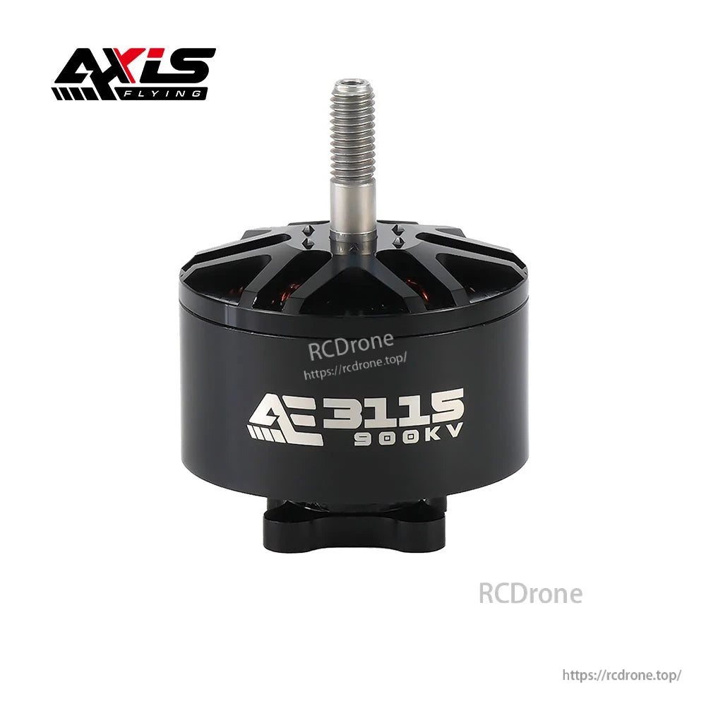 Axisflying AE3115 900KV 3–6S brushless fpv motor, Axisflying AE3115 900KV brushless motor: 3–6S, 12N14P, 4185g thrust, 1617W, ideal for 10-inch drones.