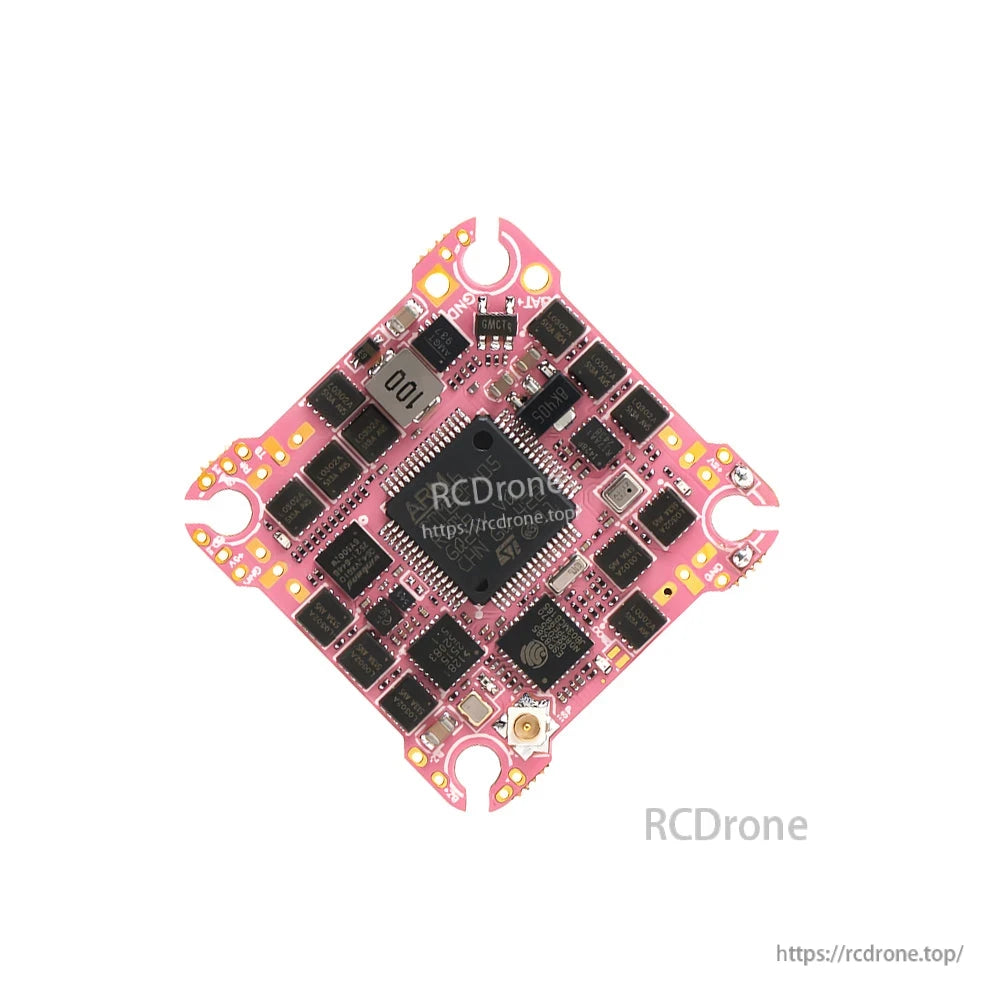 Axisflying ARGUS 20A F405 AIO Flight Controller, Axisflying Argus AIO drone flight controller board with integrated ESC components and corner mounting holes