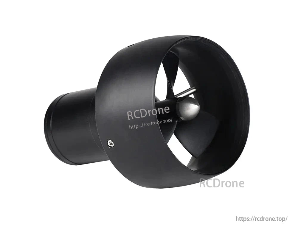 CubeMars DW10 underwater thruster, 36V 540W, provides ≥10kgf thrust for ROVs at depths up to 350M, made of durable aluminum alloy.