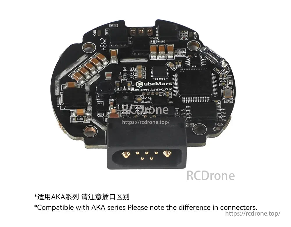 CubeMars V3.0 driver board supports AK V3.0/AKA motors, 48V servo & MIT control via CAN Bus. Check connector compatibility.