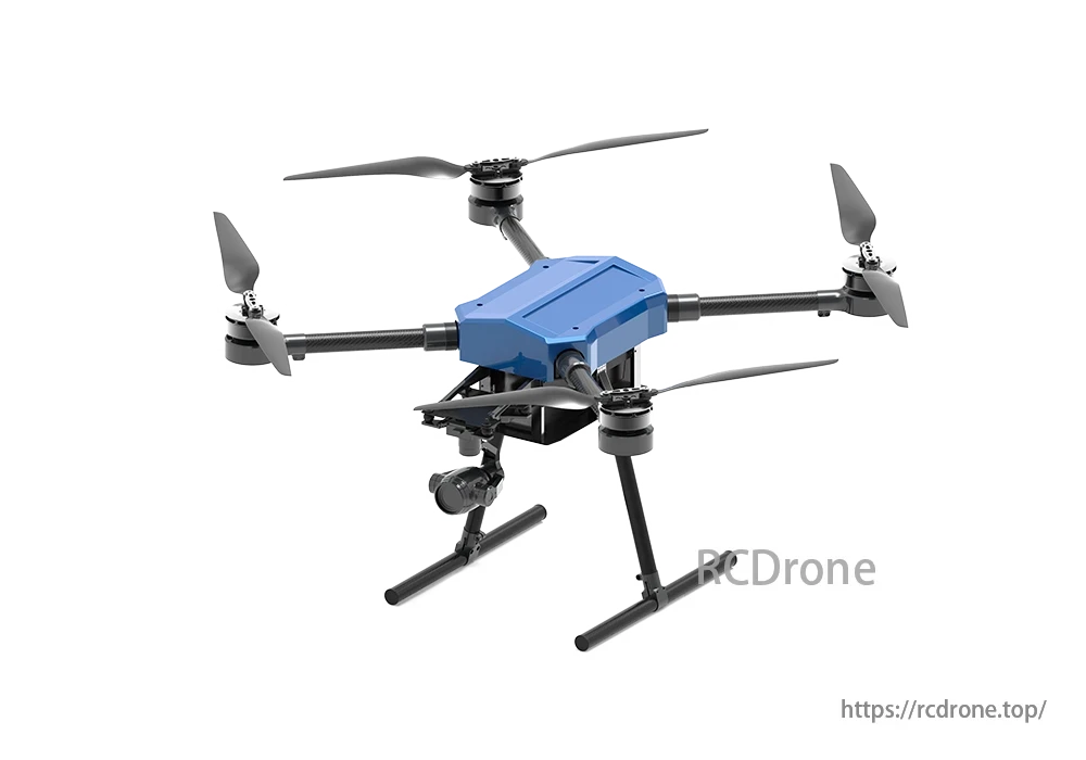 D900 工業無人機 - 5KG 有效載荷 10KM 範圍 5KM 高度 多吊艙飛行平台,用於檢查、測繪、測量