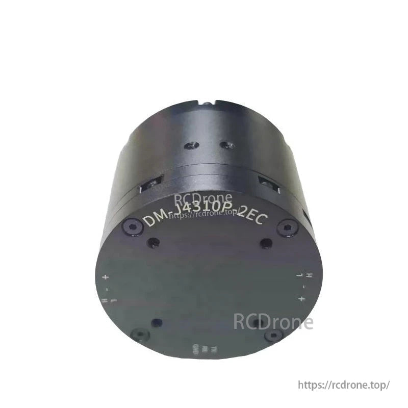 DAMIAO DM-J4310P-2EC Robot Motor, DAMIAO DM-J4310P-2EC motor: 24V/48V, 3.5 Nm nominal, 12.5 Nm peak torque, 10:1 gear ratio, CAN interface, dual 16-bit encoders.