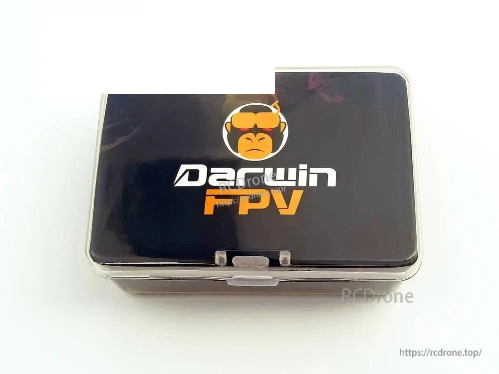 DarwinFPV branded plastic storage case for the FPV stack electronics