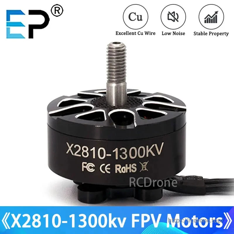 E-Power X2810 1300kv 2807 Motor Berus untuk Plane RC FPV Long Range 7-Inch Racing Drone Multirotors