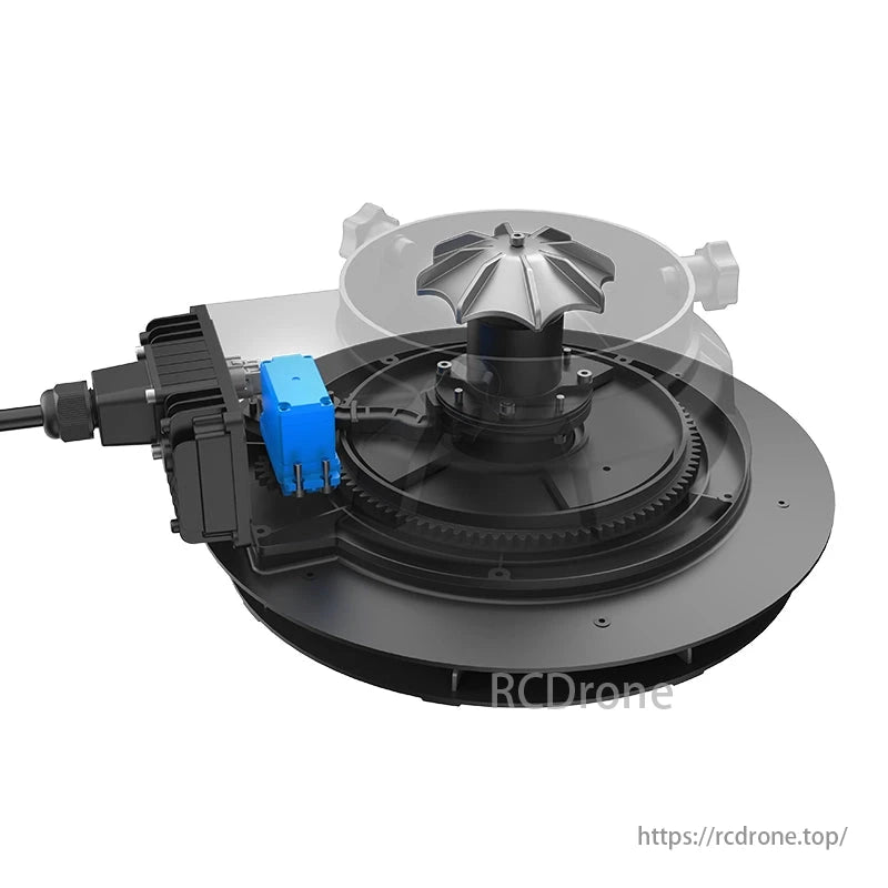 EFT EPS200 Pro Granule Spreader for Agriculture Drone – 12m Width, IP67, 100W, 2.4–6mm Particle, Smart Fault Feedback