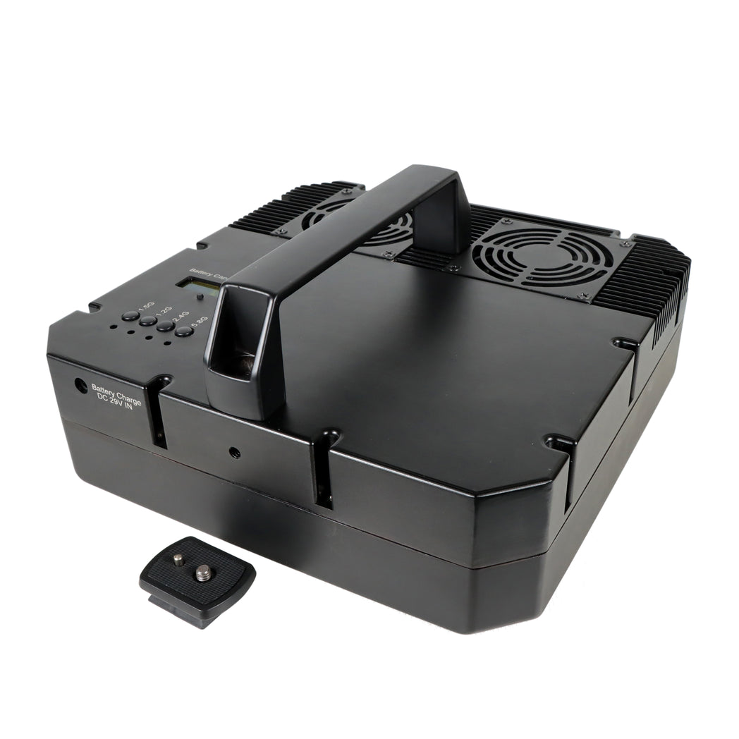 70W Handheld Anti Drone Device - 10 Band 1.5KM High Power Portable Drone UAV Signal With Sight Rail and 1/4 inch Tripod Mounting Hole, Build In Directional Antennas