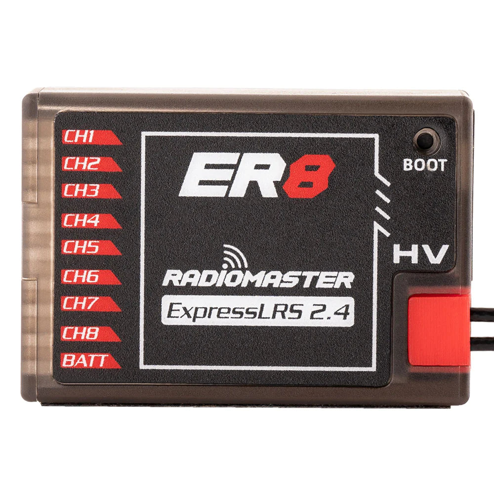 RadioMaster ER8 2.4GHz ELRS PWM Receiver 100mw PWM Receiver