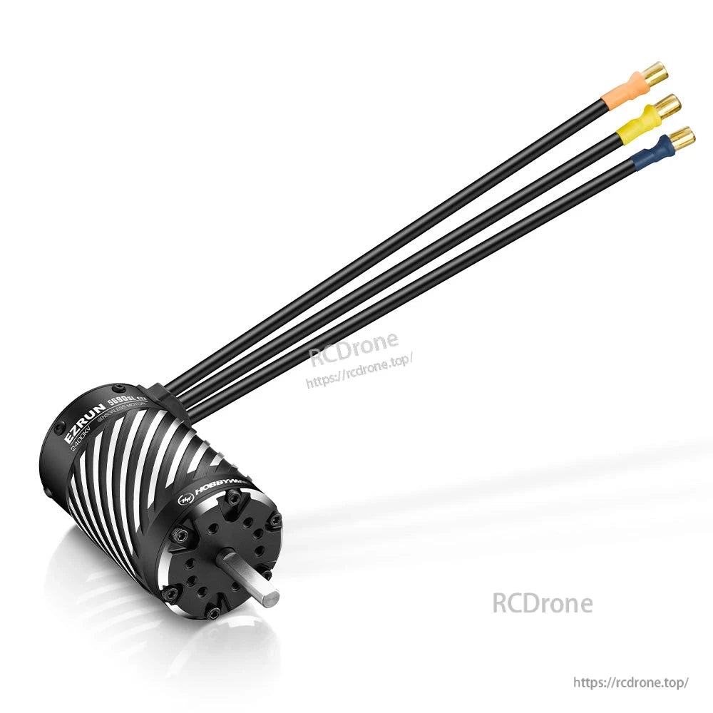 Hobbywing EZRUN MAX 5690SL G2 brushless sensorless RC motor with three bullet-connector leads