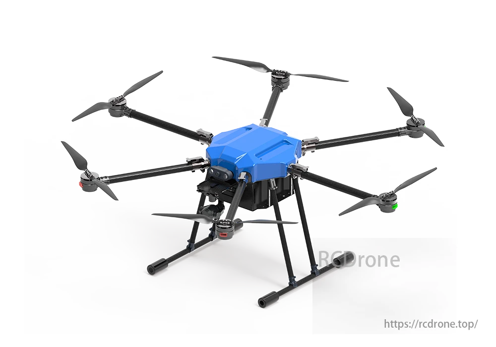 Hexacóptero F1800 Pro - Drone industrial profesional con carga útil de 30 kg y distancia de 10 km