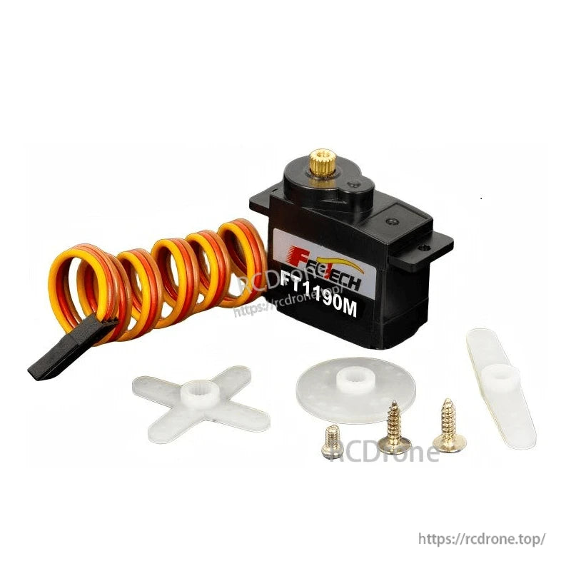 FEETECH FT1190M Servo Motor, Coreless Digital, 200° Travel, Metal Gear, 3.5kg.cm @6V, 20T/3.95mm Spline