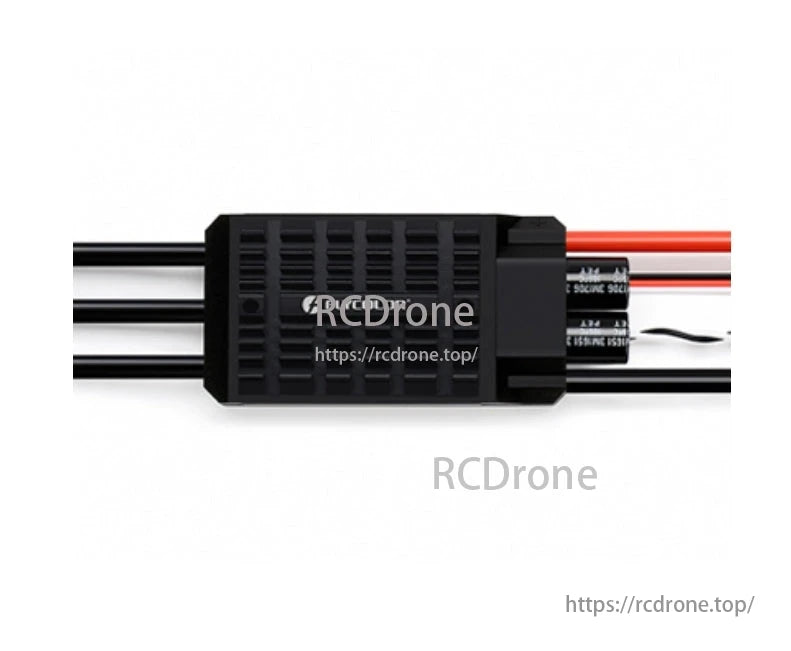 Flycolor FlyDragon V3 80A ESC for agricultural drones offers 5-12S support, 48MHz STM32F051 MCU, IPX5 waterproofing, ASCF tech, and a compact, durable design.