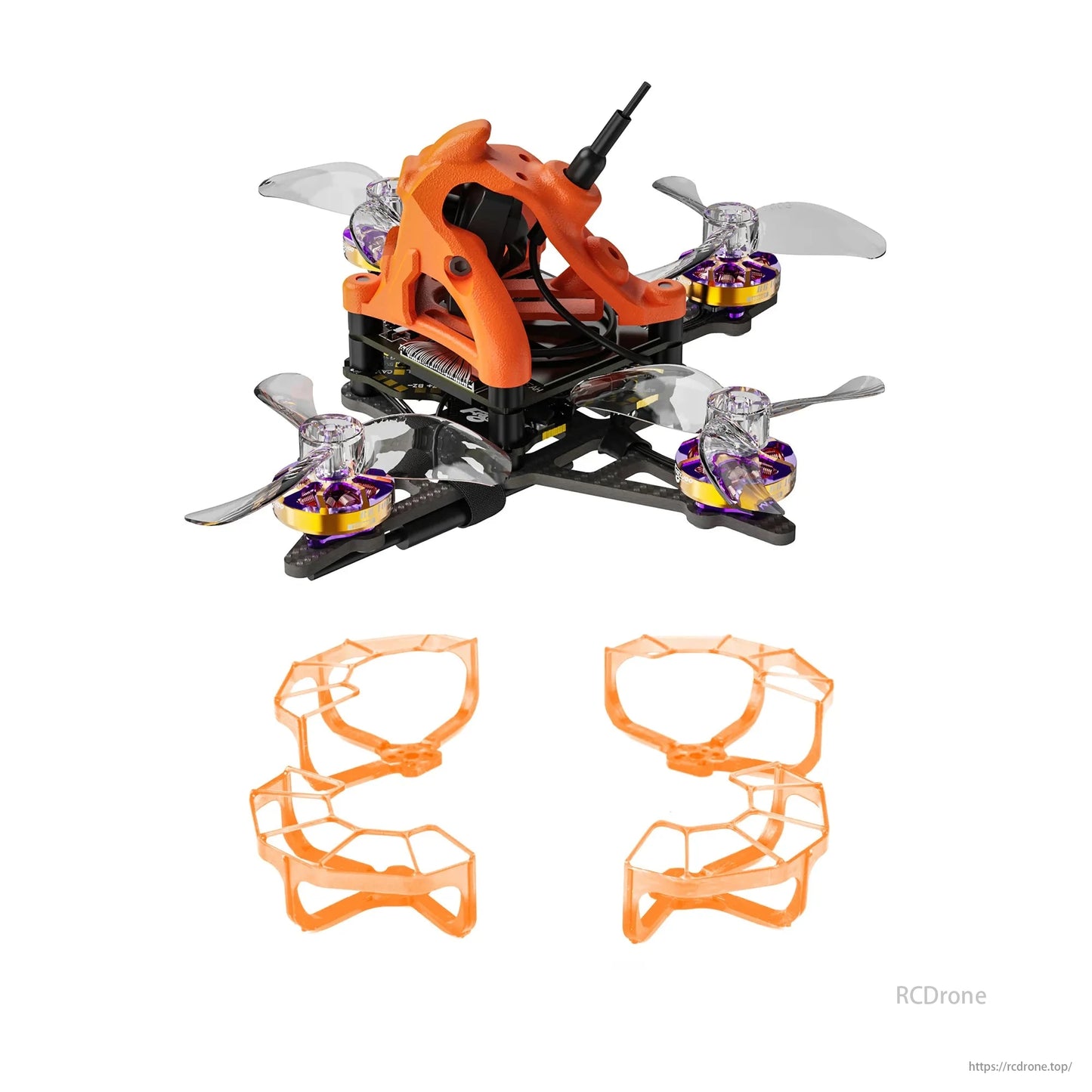 Flywoo Firefly 1S DC16 Nano Baby V2 1.6-Inch FPV Drone BNF - Walksnail V2.0, ROBO 19800KV, A30 Plug, Long Flight Dead Cat Design