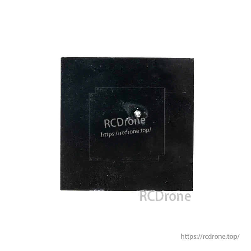 Foxeer 3.3G Patch Antenna, Square black 3.3GHz patch antenna panel with RCDRone logo printed on the face