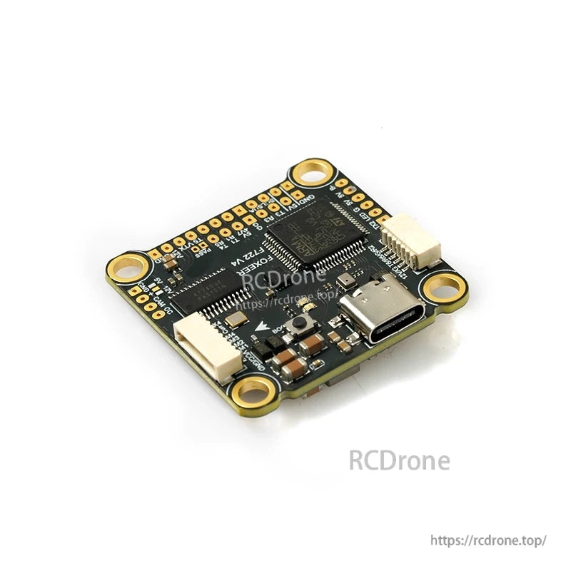 Foxeer F722 V4 Flight Controller ICM42688 DPS310 | 6 UARTs, X8 Supported, 4~6S LiPo, 16M Blackbox, Type-C