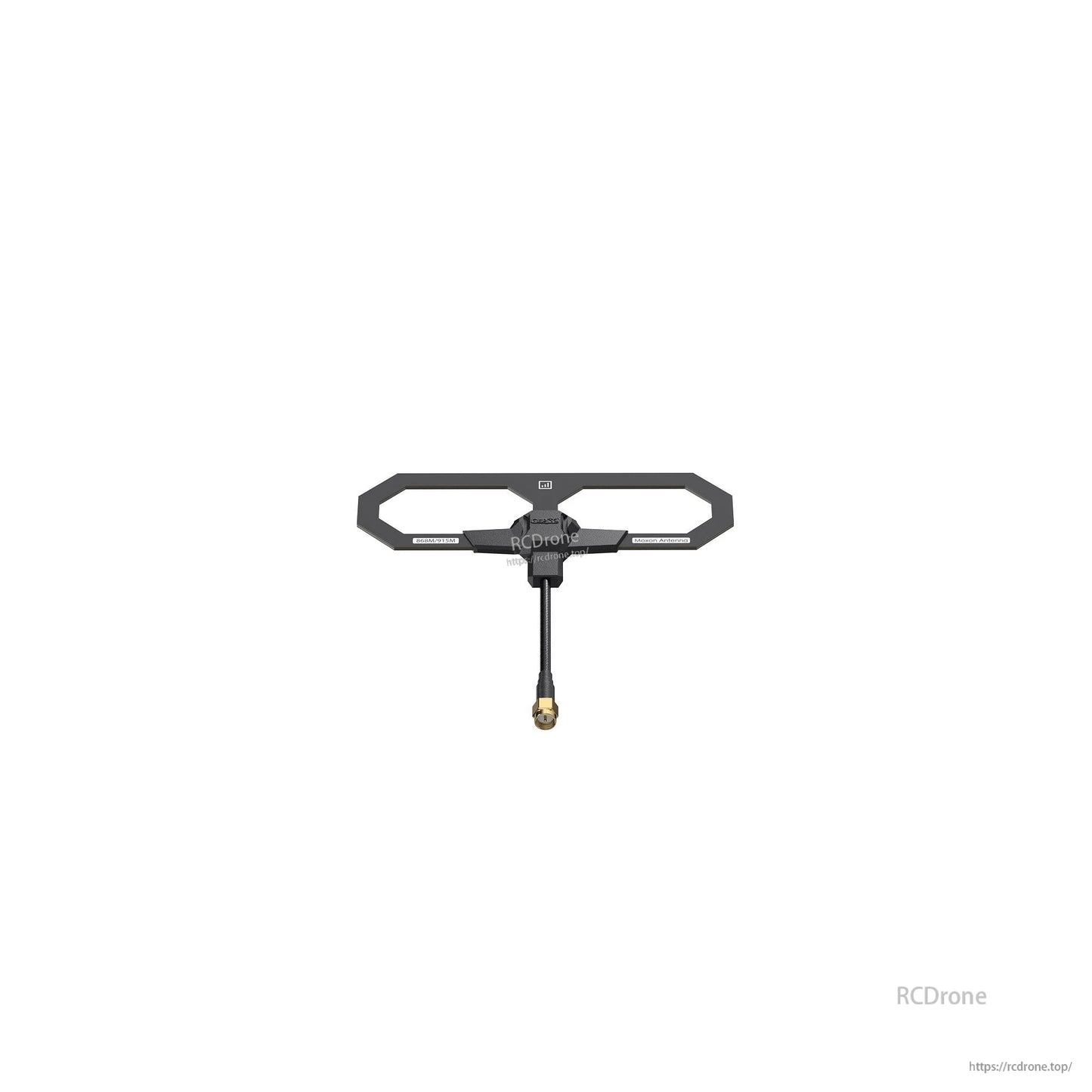 GEPRC 868M/915M Moxon antenna with dual-loop frame and coax lead with SMA connector
