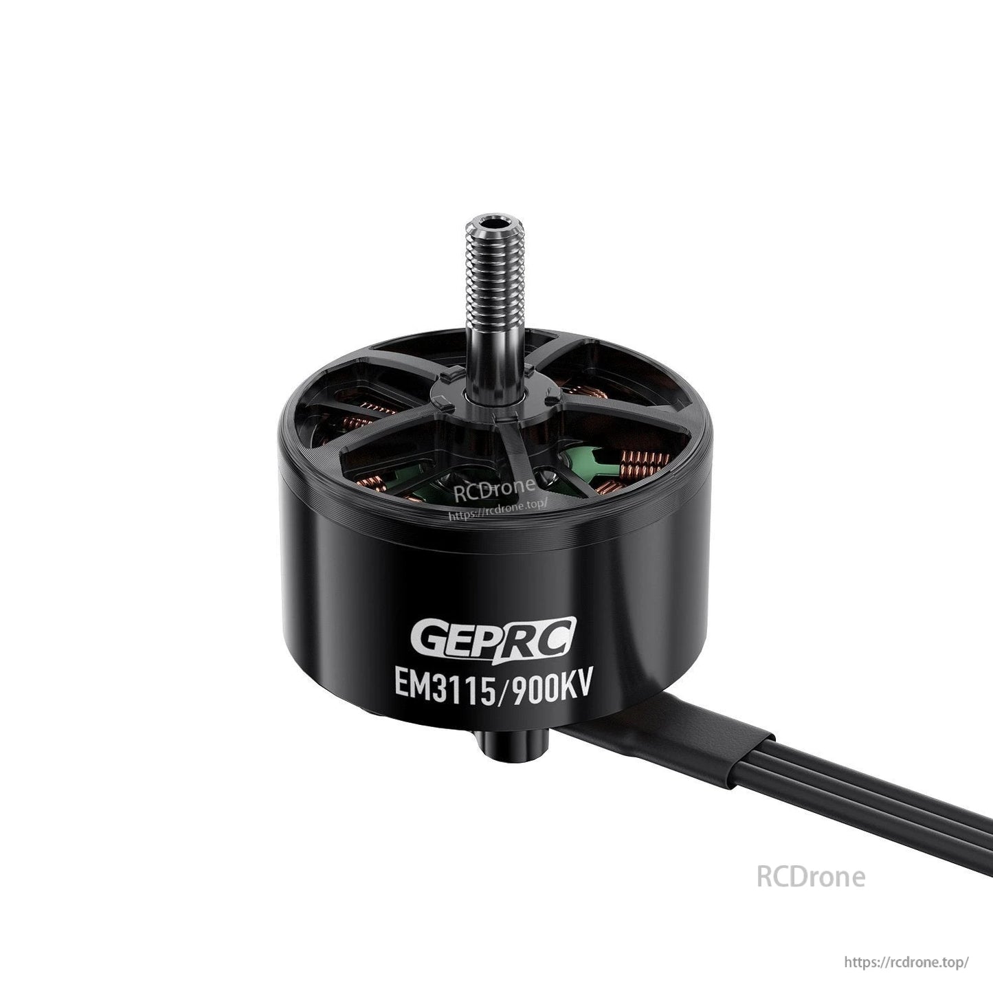 GEPRC EM3115 900KV Long-Range Brushless Motor, GEPRC EM3115 900KV brushless motor for FPV drones, 6S, 1620W, 5mm shaft.