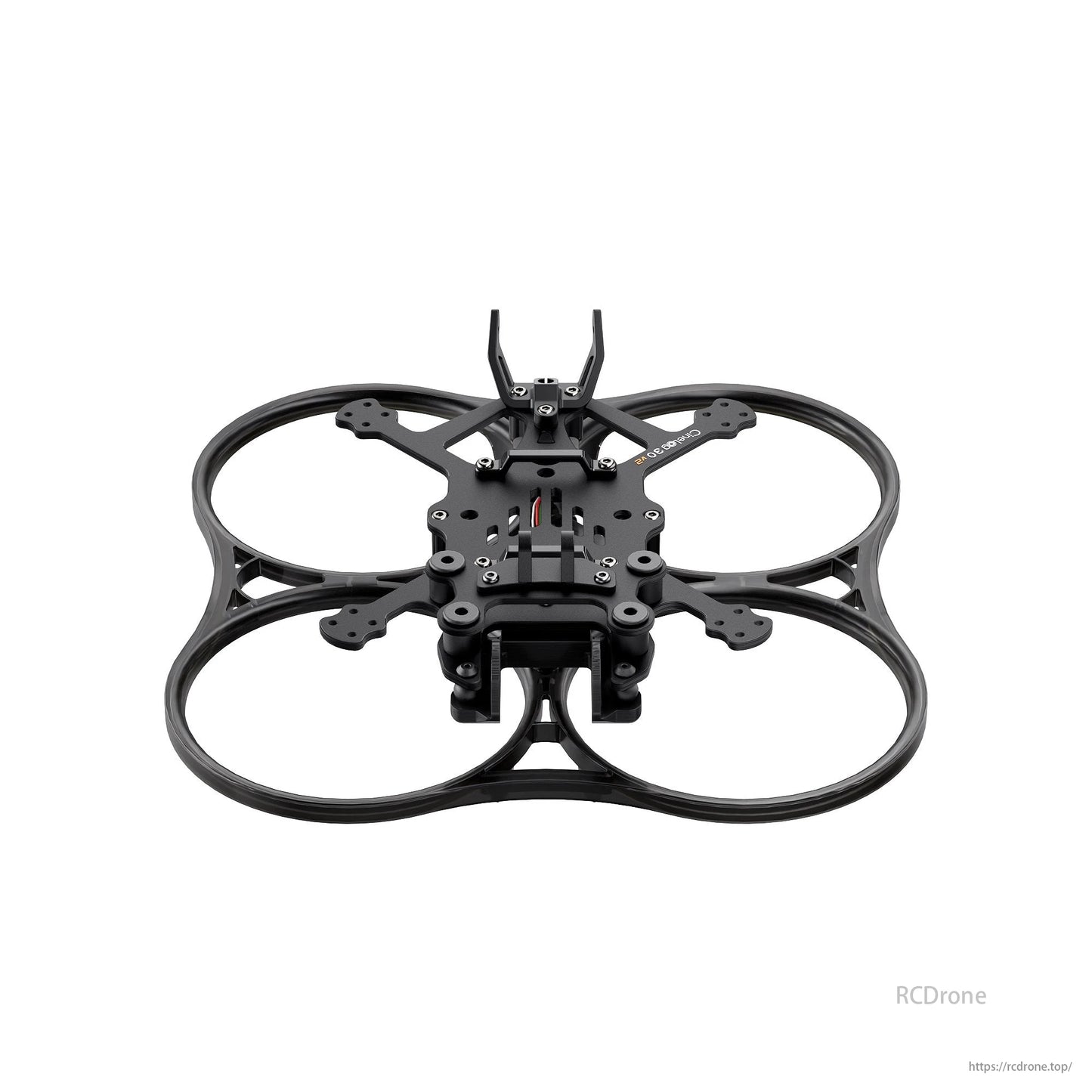 GEPRC GEP-CL30 V2 O3 FPV Drone Frame: 124mm wheelbase, compact 3-inch design with robust structural components.