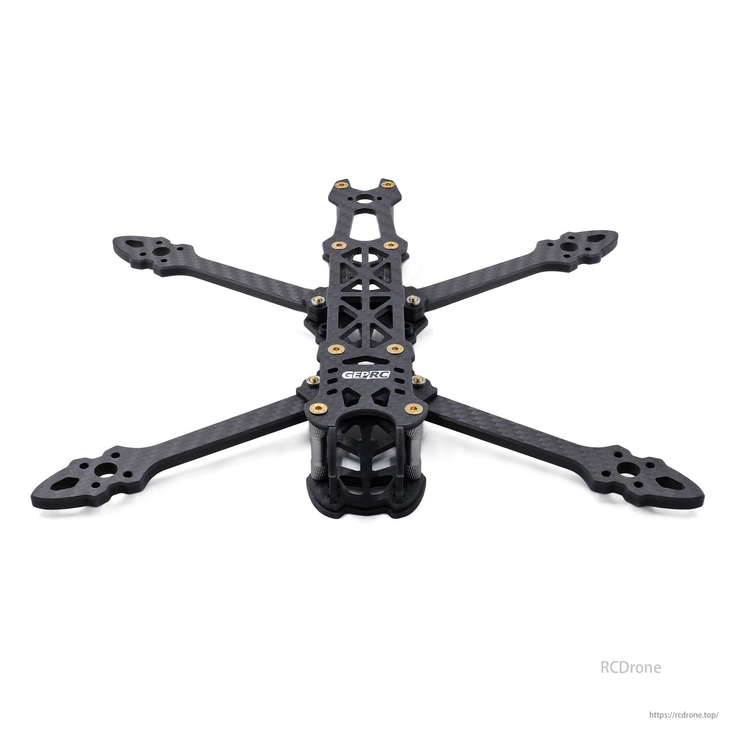 GEPRC GEP-Mark4 H-Frame Carbon Fiber FPV Drone Frame Kit for 5/6/7 inch freestyle and long-range drones.