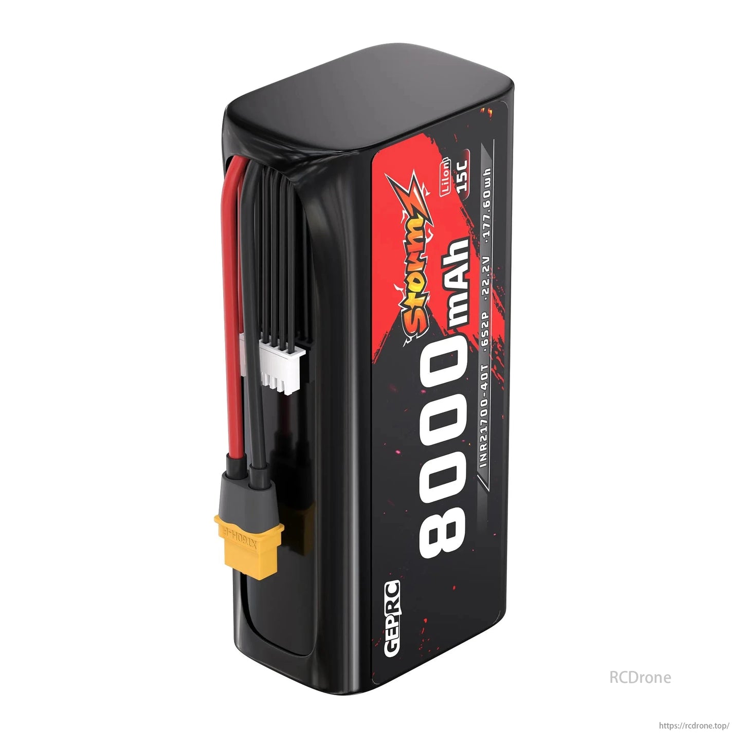 GEPRC Storm IRT21700-40T 22.2V 6S2P 8000mAh 15C Li-Ion Battery for 7-9 Inch Long-Range FPV Drones