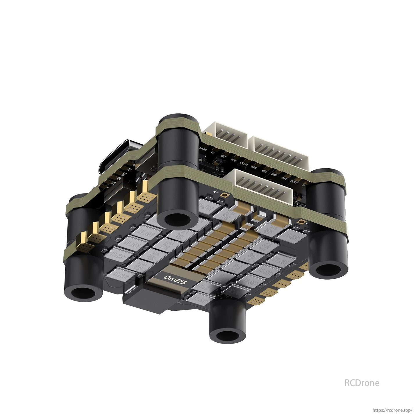 GEPRC TAKER F722 BL32 E55A SE Flight Controller Stack – 25.5x25.5mm F722 FC + 55A 32Bit ESC for 2–6S Racing FPV Drones