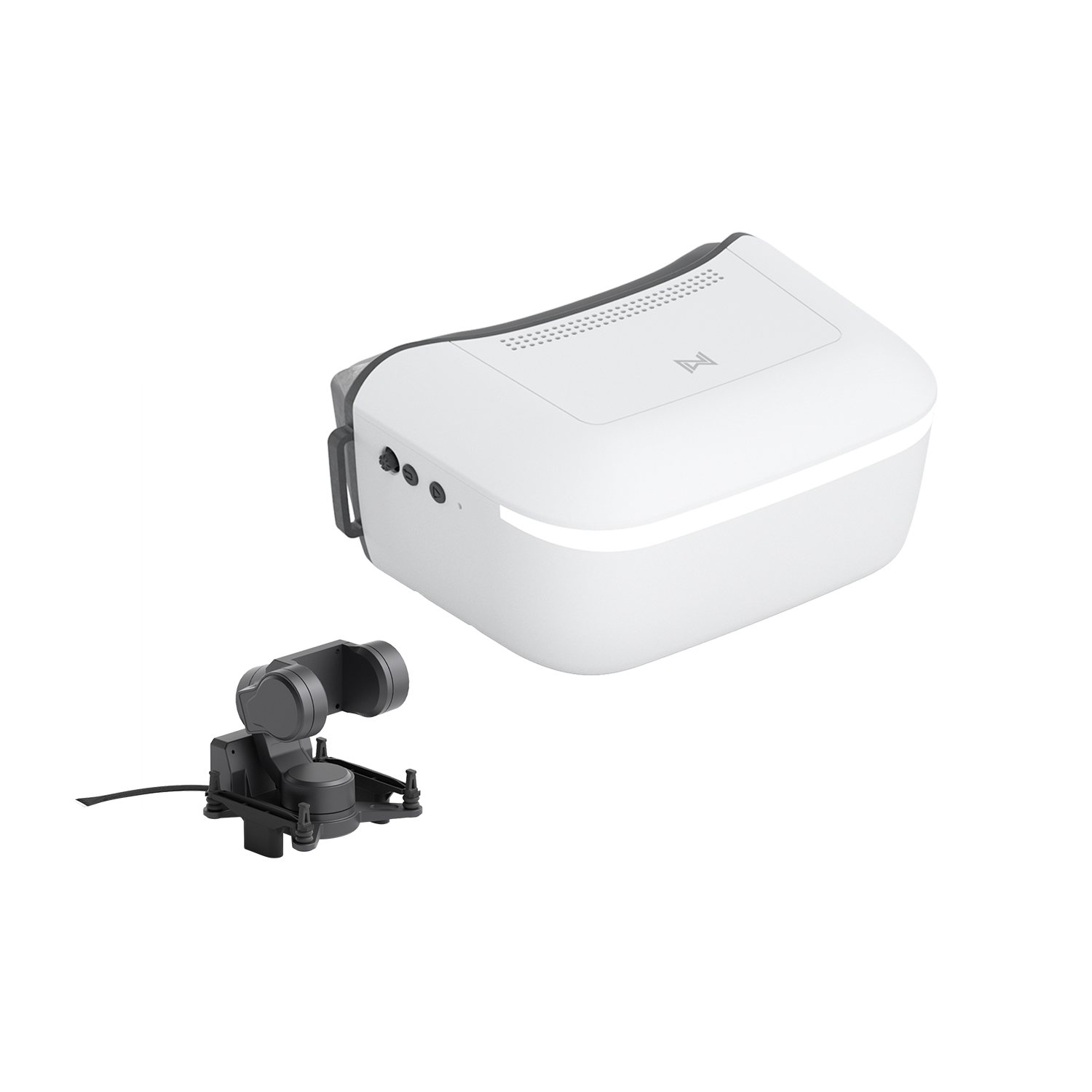 CADDXFPV Walksnail Avatar HD Goggles L with GM3 – 1080P/60FPS Digital FPV Goggles & 3-Axis Gimbal Head Tracking
