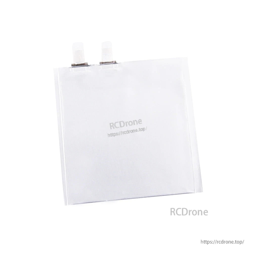 Grepow 0849049 3.8V 140mAh LiPo Battery, Grepow 3.8V 140mAh LiPo battery pouch cell with dual connector tabs at the top