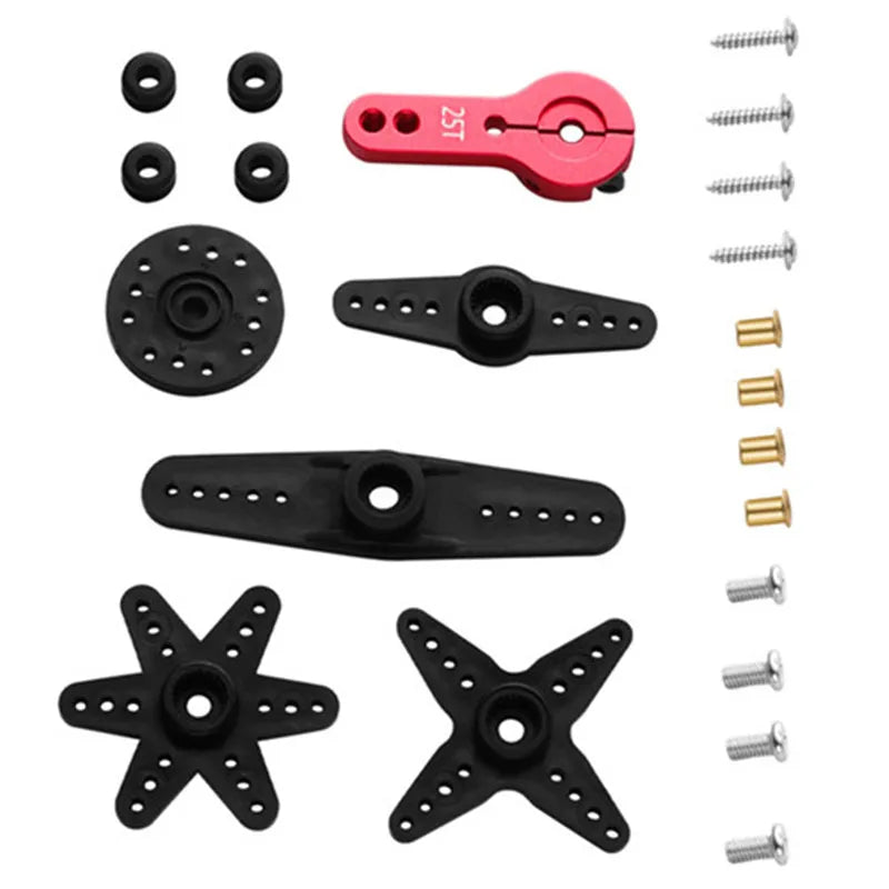 Feetech FT6325M - Waterproof 180 Degree 25KG Large Torque 25T Arm full metal gear Digital RC Servo for RC Car Crawler SCX10 TRX4 Parts