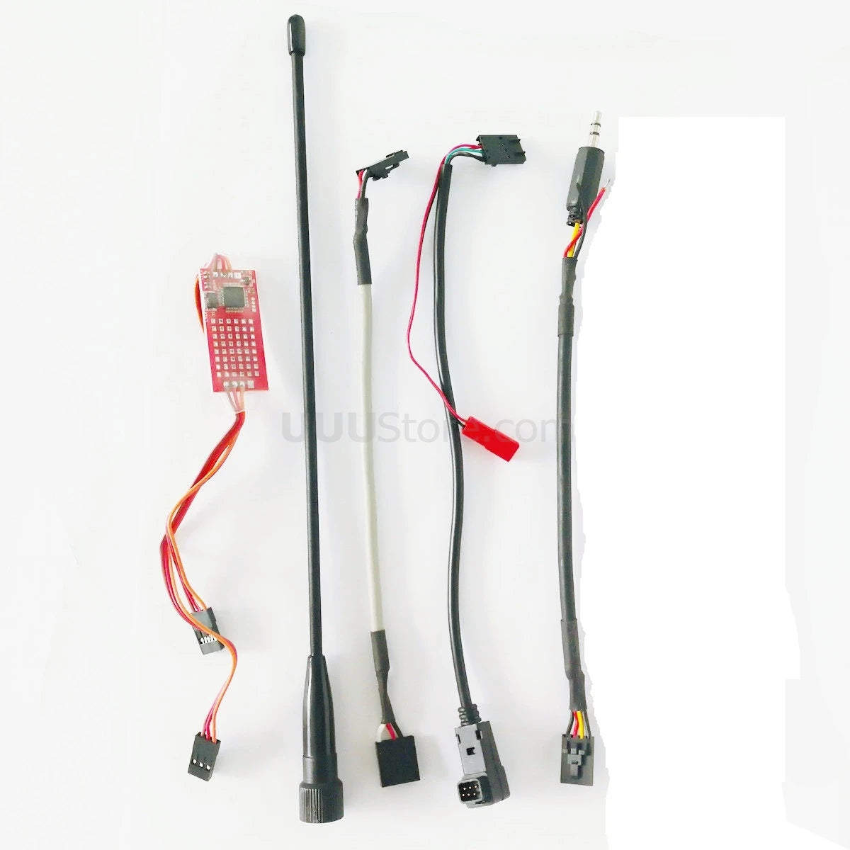 Long Range MFDLink Rlink 433Mhz 16CH 1W FPV UHF System Transmitter w/8 Channel Receiver TX+RX Set