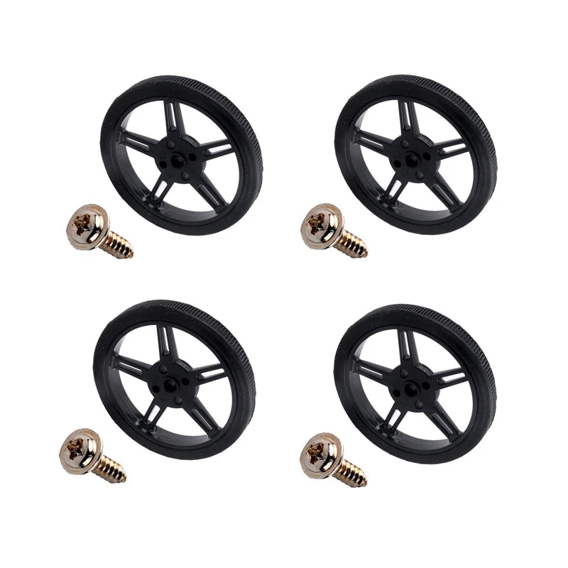 4PCS Feetech FT90R - 6V 1.5kg.cm PWM 360 Degree Continuous Rotation Digital Servo for Arduino Smart Car Robot RC Drone