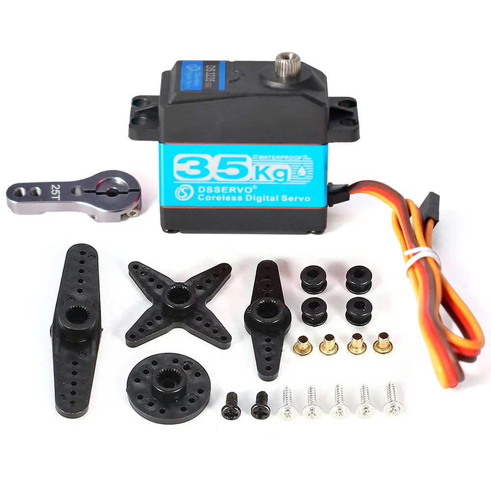 Dsservo DS3235 - 7.4V 35KG 180/270 度 0.11 秒/60° 防水サーボ