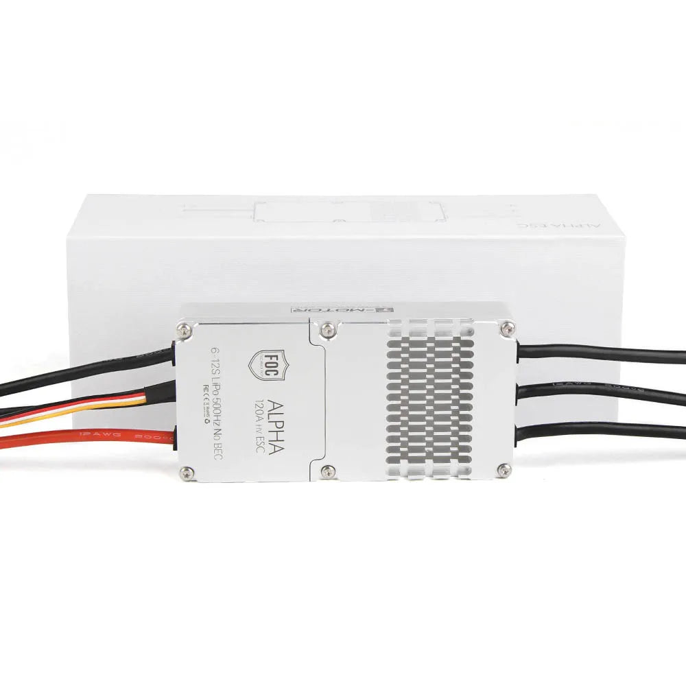 T-motor ALPHA 120A HV ESC - Electronic Speed Control For Multi-rotor Quadcopter UAV RC Drones smart control and data feedback