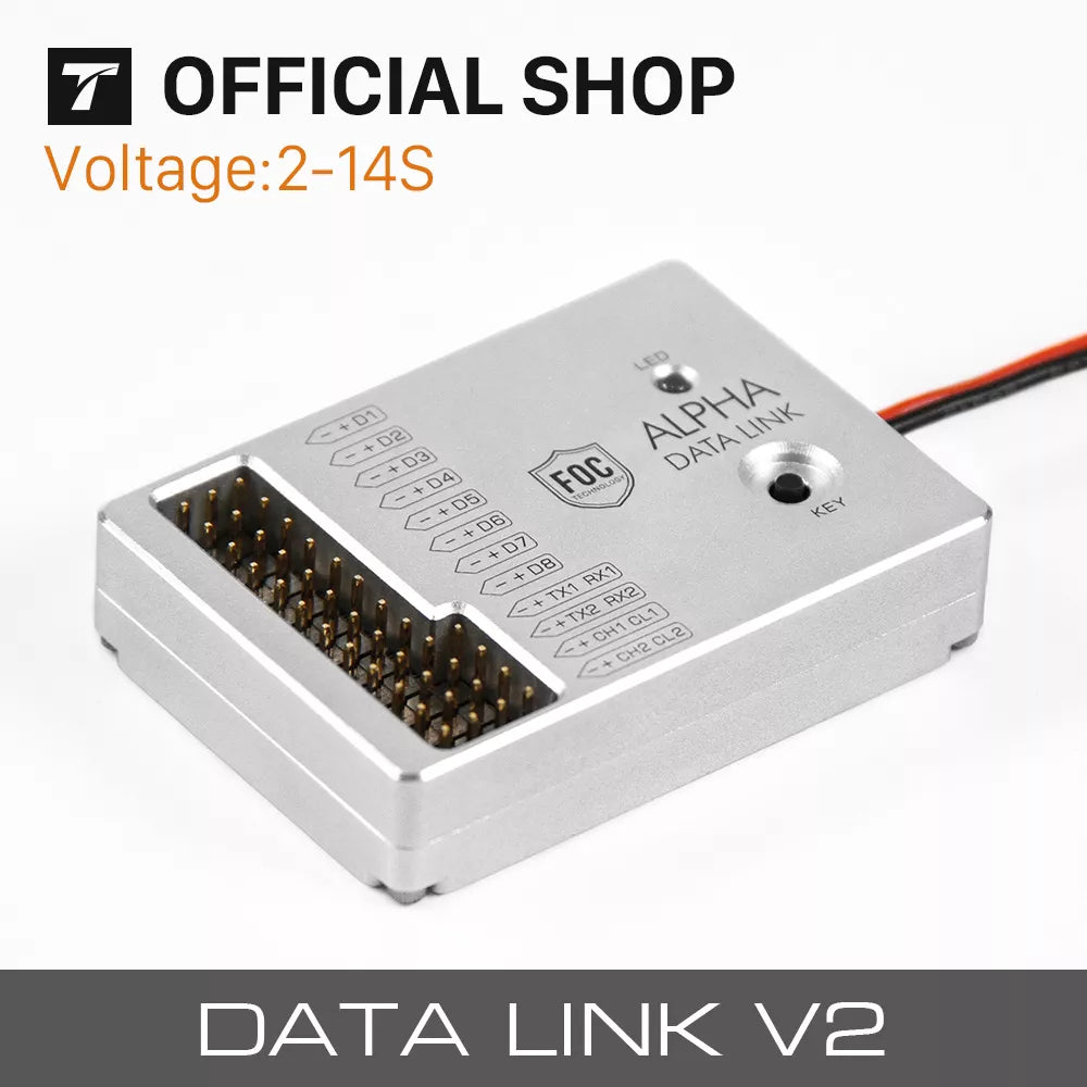 T-Motor Data Link V2, OFFICIAL SHOP Voltage:2-14S C C DATA LINK V
