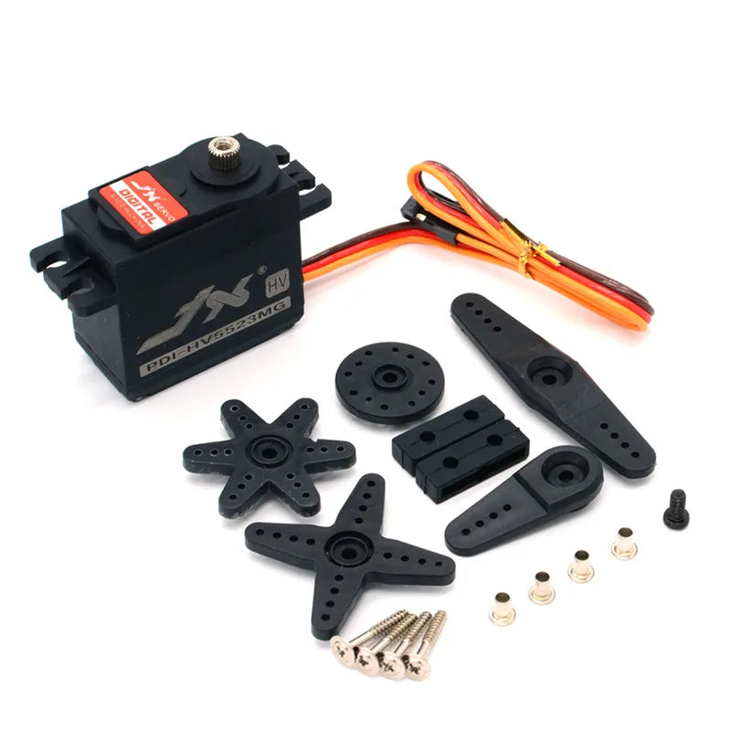 JX PDI-HV5523MG - 23KG 6.0V - 8.4V High Precision Metal Gear Digital HV Standard Servo for rc car airplane Helicopter parts